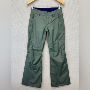 The North Face Hyvent Green Snow Pants Women’s XS Waterproof Ski Snowboard EUC